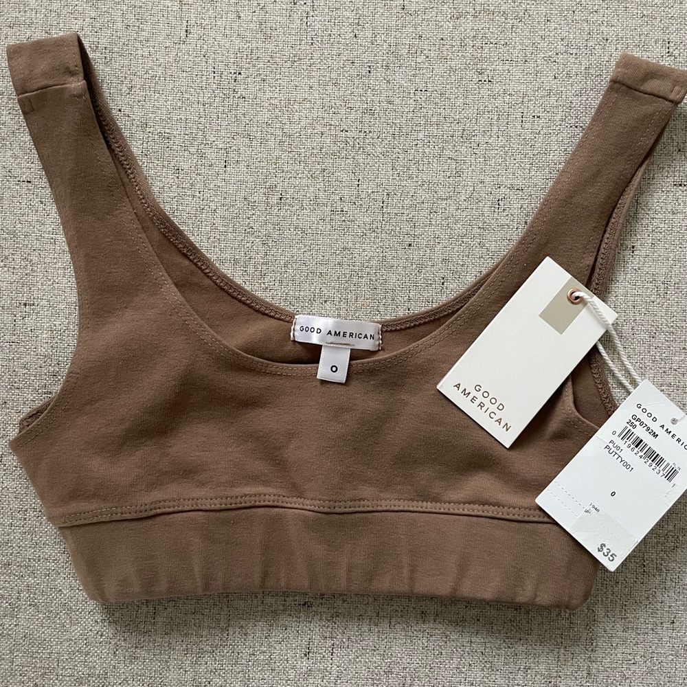 Good American Essential Scoop Bra